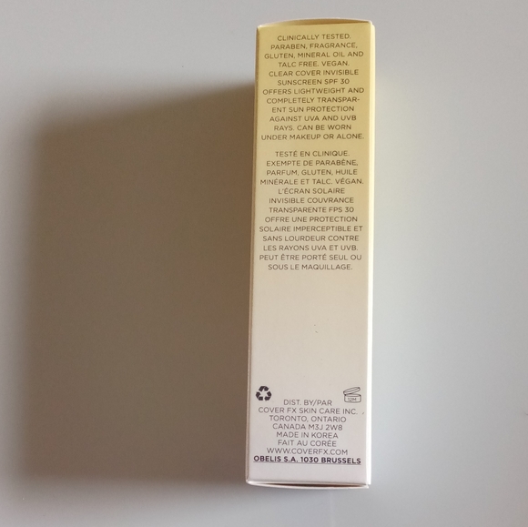 Cover FX Clear Cover Invisible Sunscreen - Picture 3 of 4